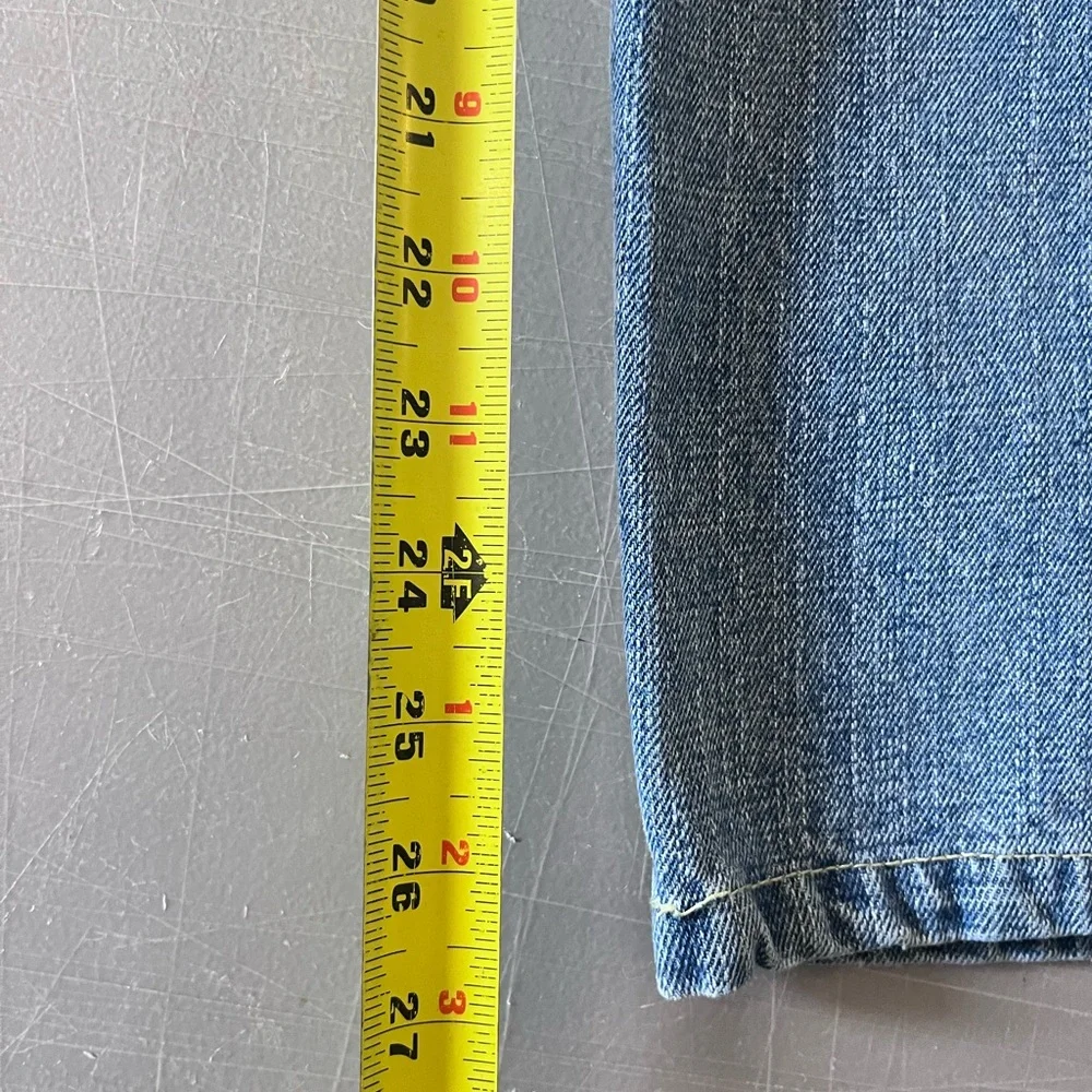 Vintage Calvin Klein Jeans Juniors Size 12 Denim Eagle On Back Pocket Retro Y2K